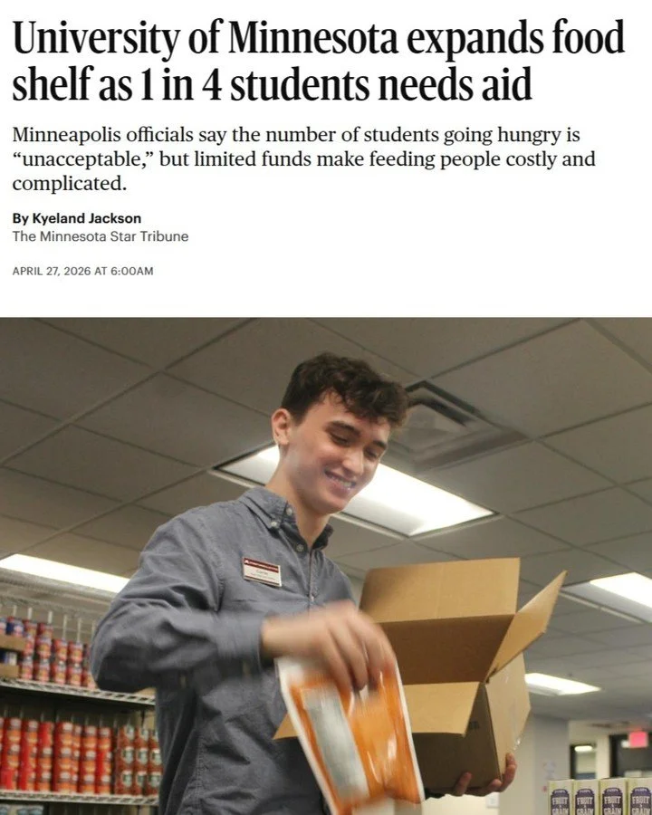 &ldquo;The bottom line is we&rsquo;re at a point now where one in four students is unable to access fresh and affordable groceries. That is completely unacceptable,&rdquo; said Celeste Robinson, policy aide for Minneapolis Council Member Robin Wonsle