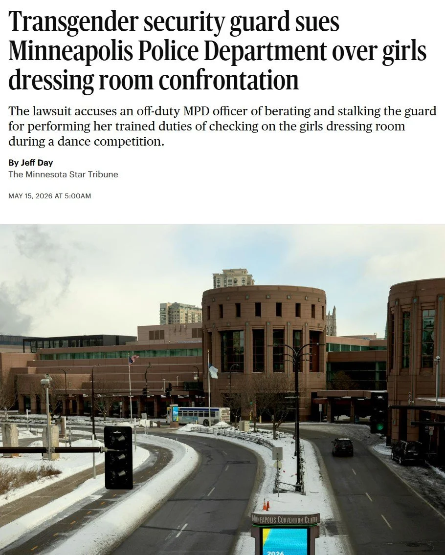 During a 2024 dance competition at the Minneapolis Convention Center, an off-duty MPD officer viciously harassed, misgendered, and threatened a transgender security guard who was just trying to do her job. 

MPD officer Ryan Calhoun began screaming a
