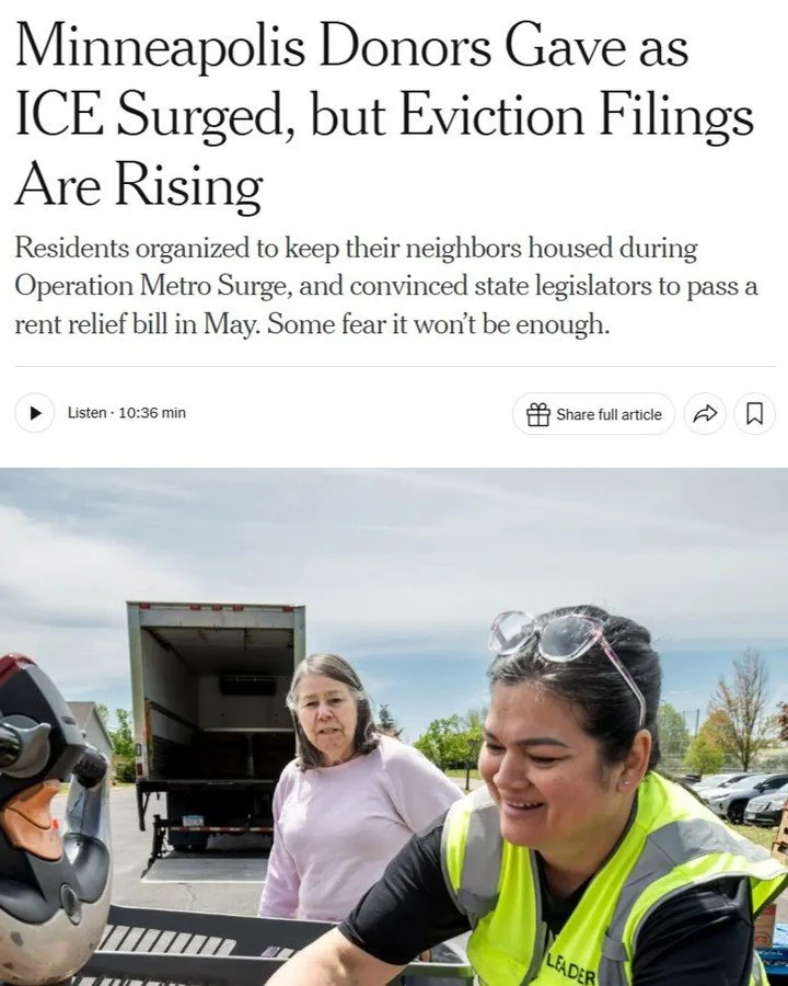 "When Kate Eubank showed up to City Hall in January to advocate a statewide eviction moratorium, she thought of a five-year-old boy at her daughter&rsquo;s school. Ms. Eubank had brought the boy a Christmas present three weeks earlier as his par