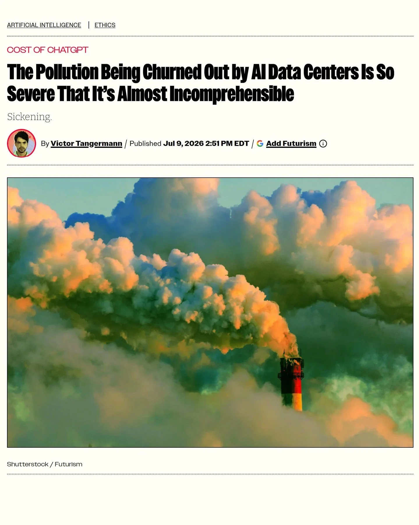 Yet another frightening example of why we need a full ban on data centers in Minneapolis: Wyoming officials say Meta data center is responsible for contaminating its water system with a rare bacterium.

"Pollutants from data center construction 