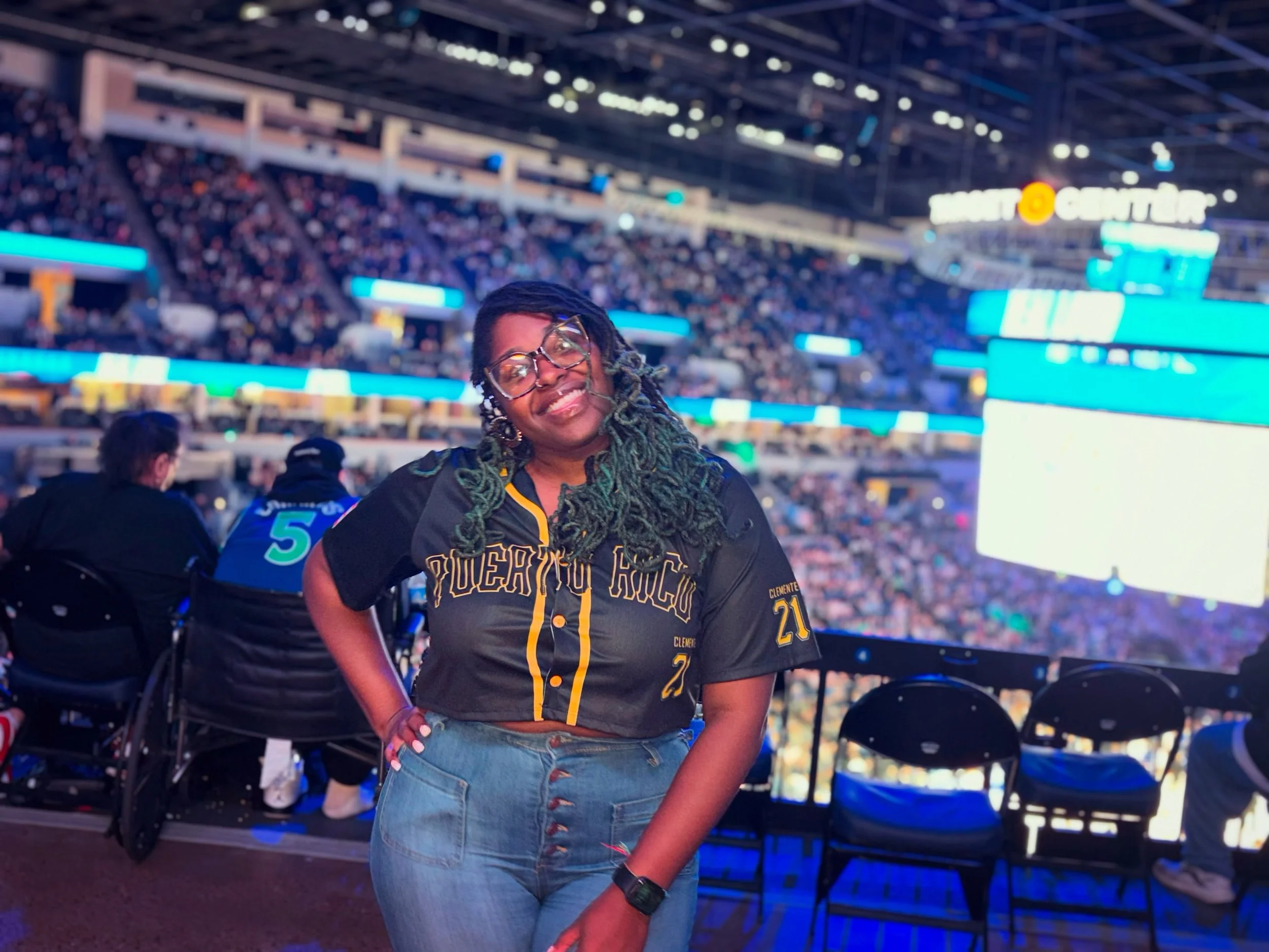 Always a good time cheering on our Minnesota Timberwolves!

Love showing up for our hometown team. Until next time, Wolves! AWOOOO! 🐺🏀
