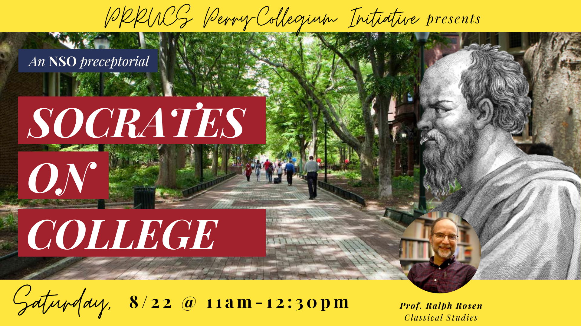 Socrates on College (2026 NSO Preceptorial)
