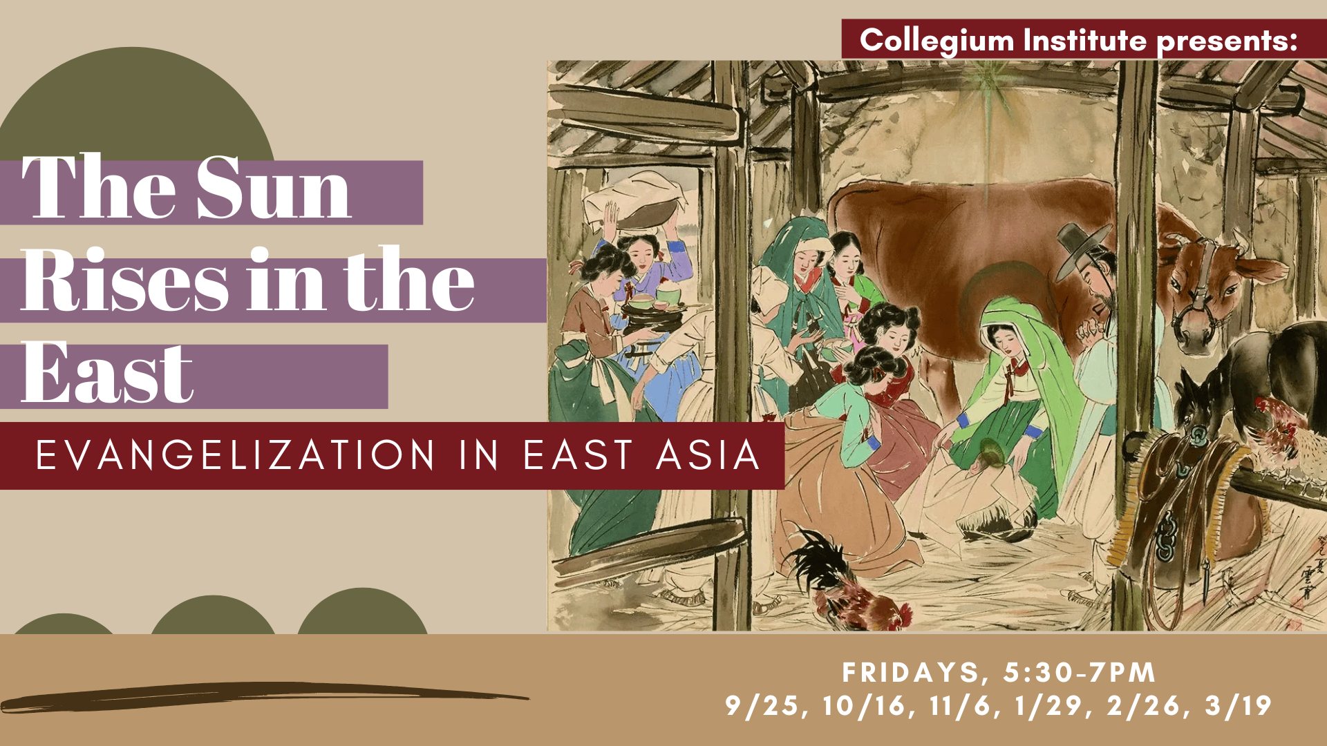 Sun Rises in the East: Evangelization in East Asia (2026-2027 Academic Year)