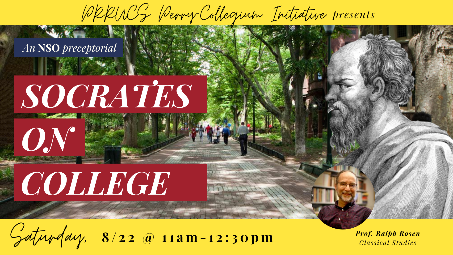 Socrates on College (2026 NSO Preceptorial)
