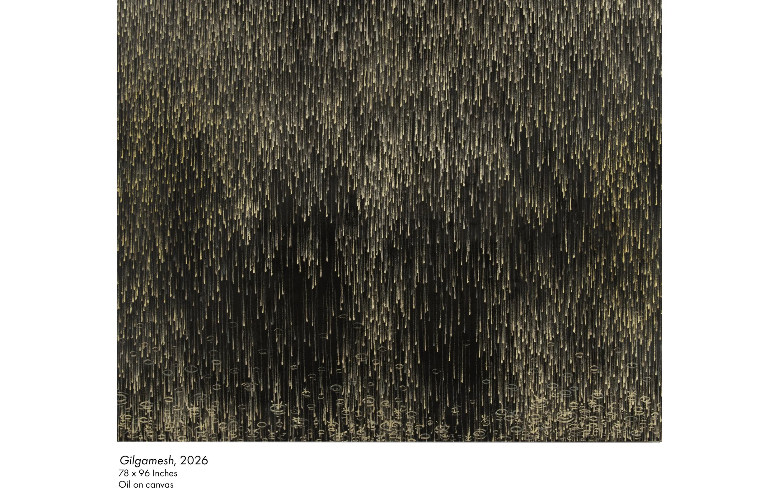Gilgamesh, Paintings, Paul Manes, Rain,