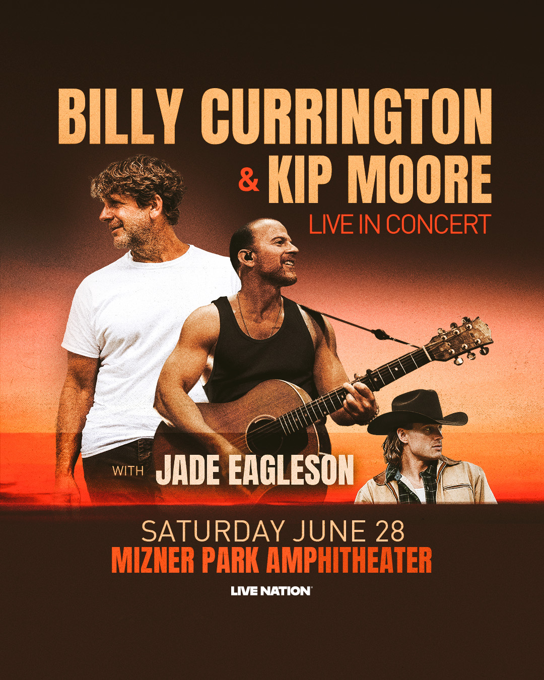 Billy Currington & Kip Moore Concert