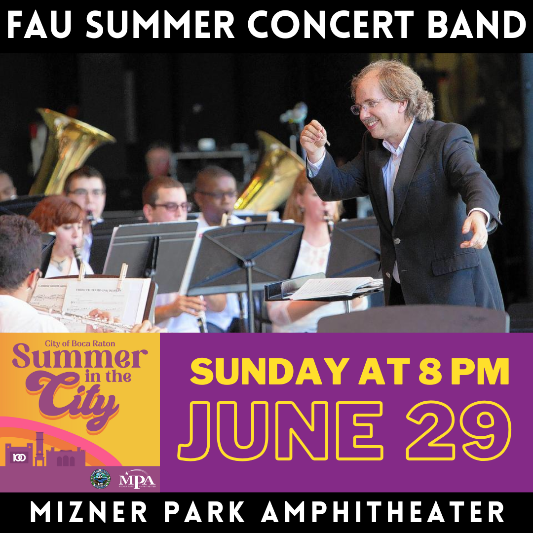 FAU Summer Concert Band Concert