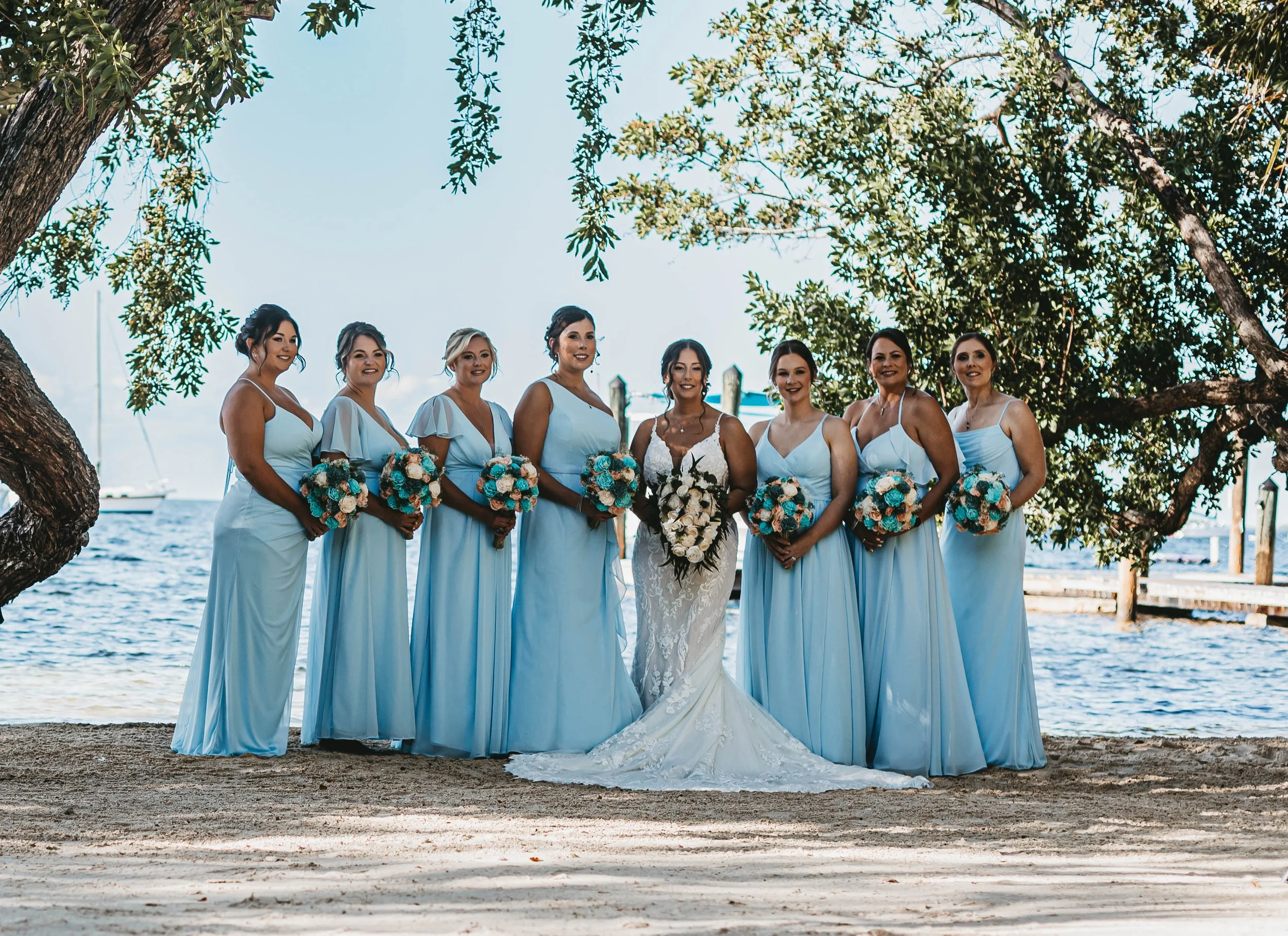 Color Palettes for Beach Weddings 