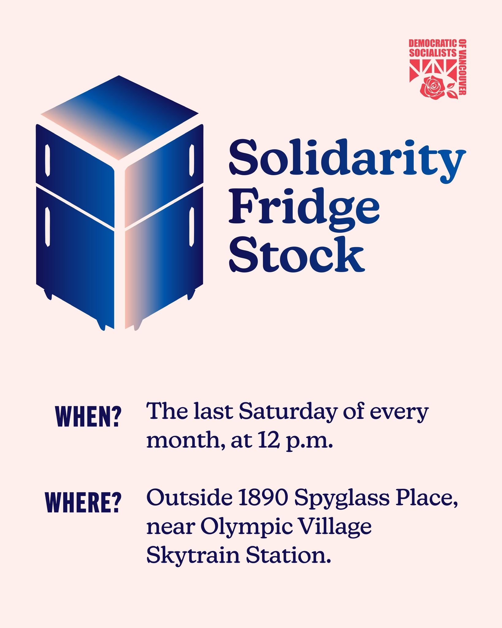 Monthly Solidarity Fridge Stock