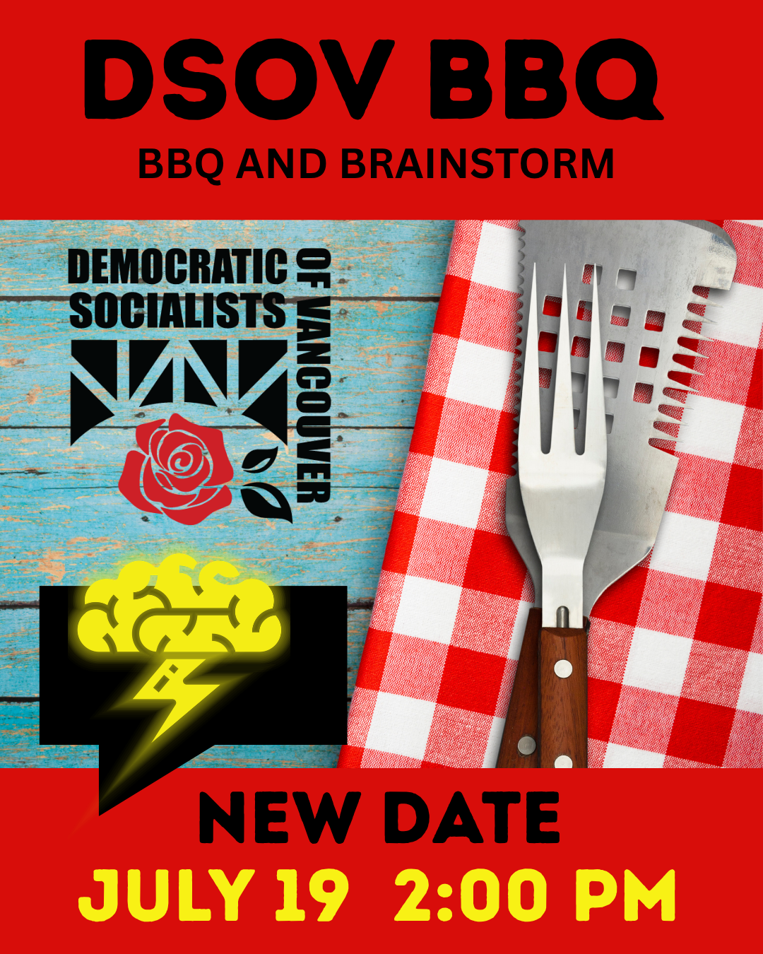 // DATE CHANGE // DSOV Working Group Brainstorm - And BBQ!