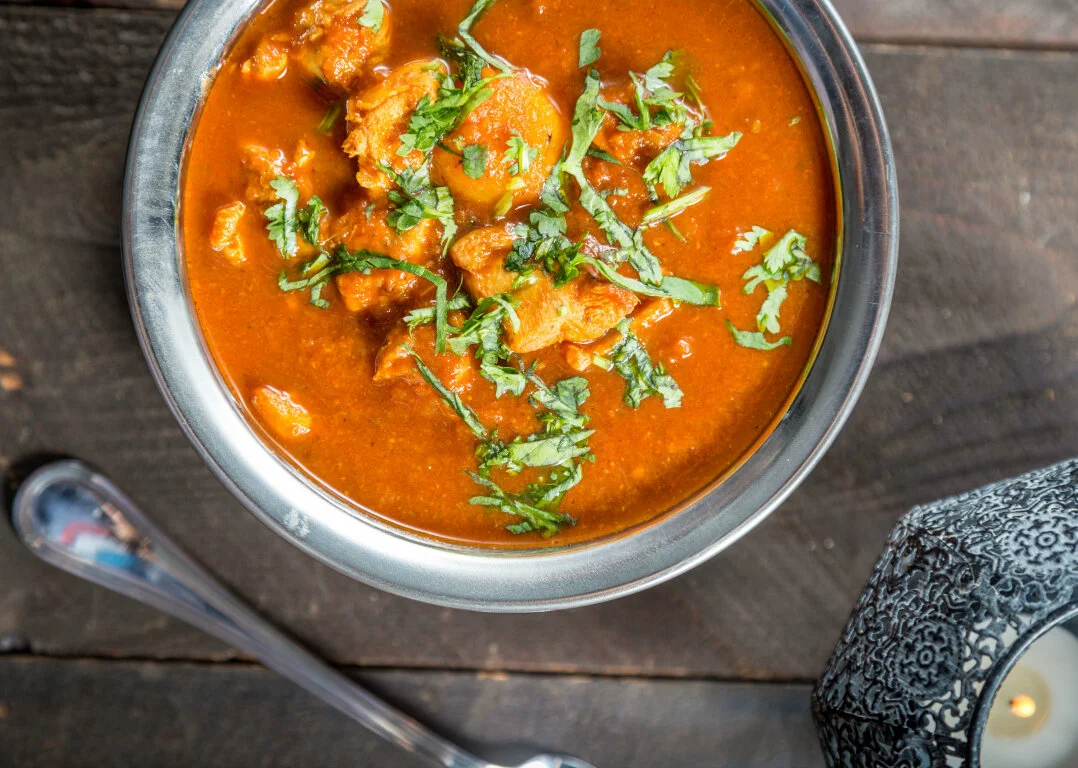 Jardaloo Salli Boti, a Classic Parsi Meat and Apricot Curry 