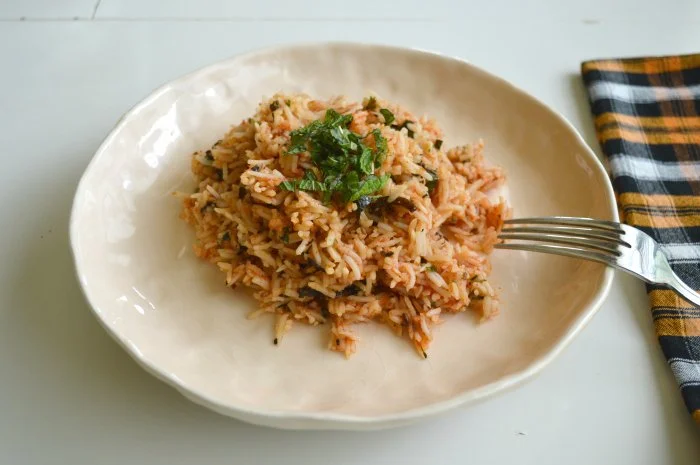 Tomato Mint Basmati Rice