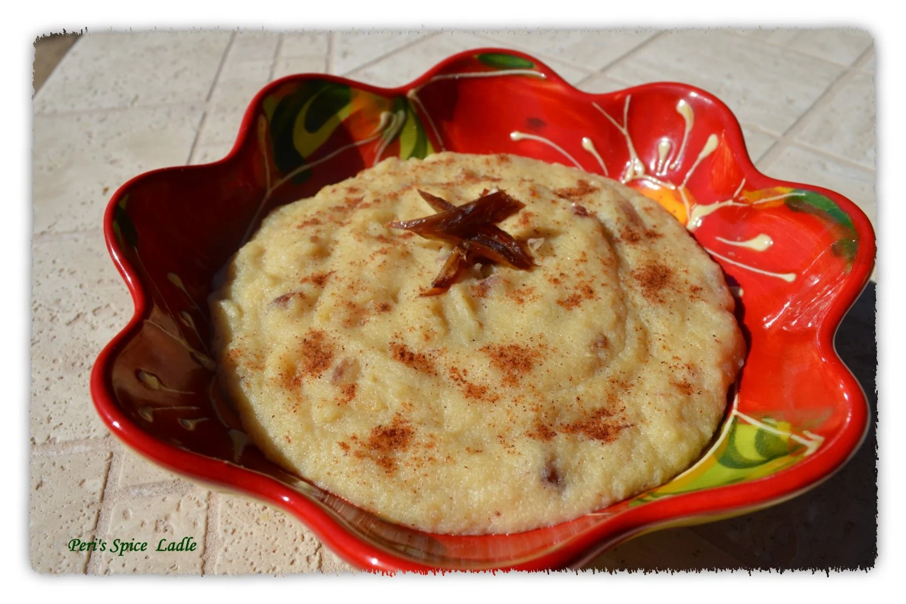 Parsi Ravo semolina and dried fruits pudding