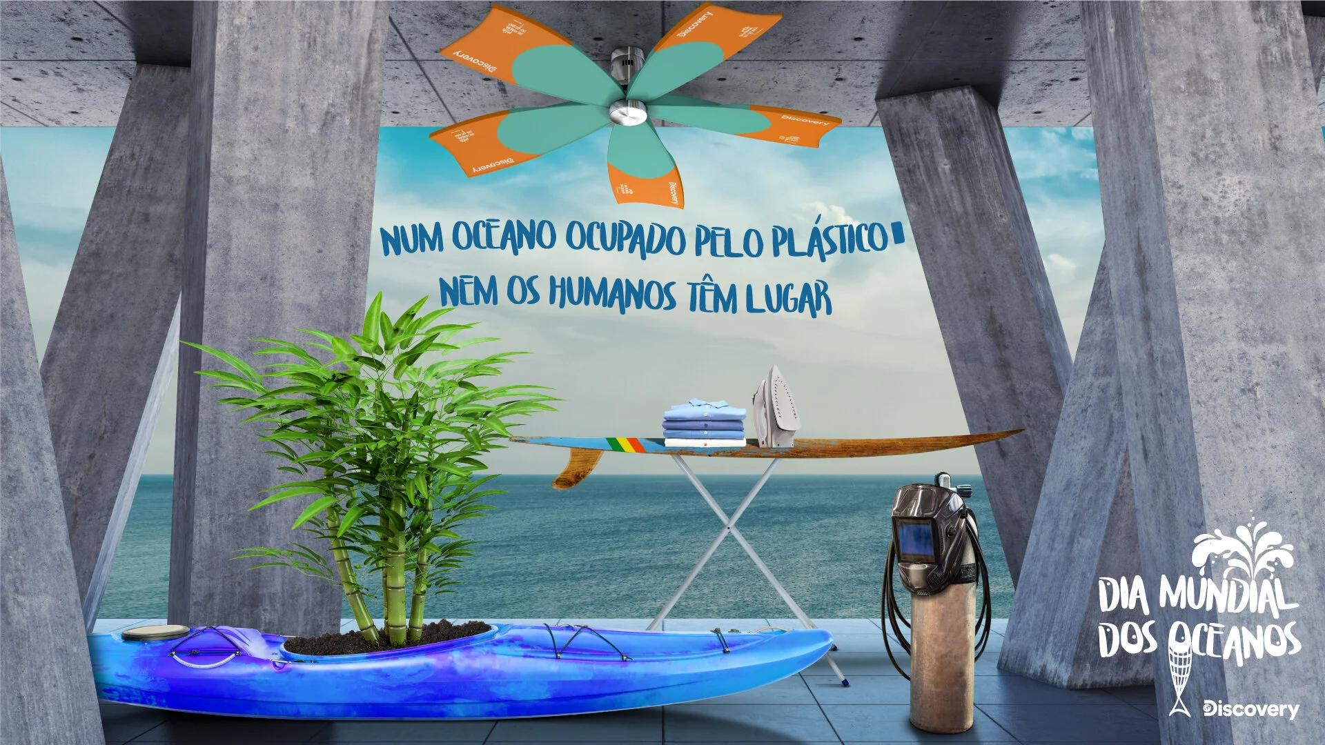 Discovery - Dia Mundial Dos Oceanos   Campanha Multimeios  CONCEITO | DESIGN | PRODUÇÃO