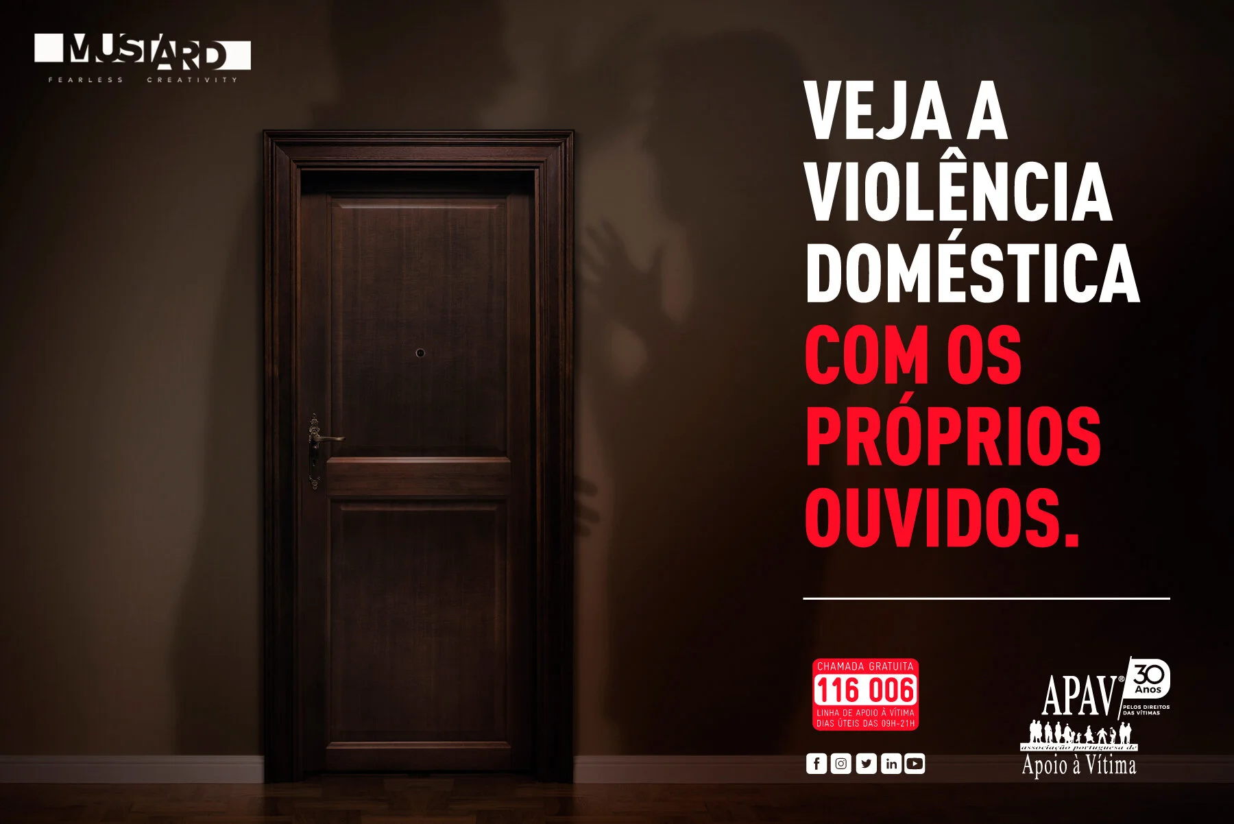 APAV - Dia Internacional para a Eliminação da Violência Contra as Mulheres   Campanha multimeios  CRIATIVIDADE | PRODUÇÃO