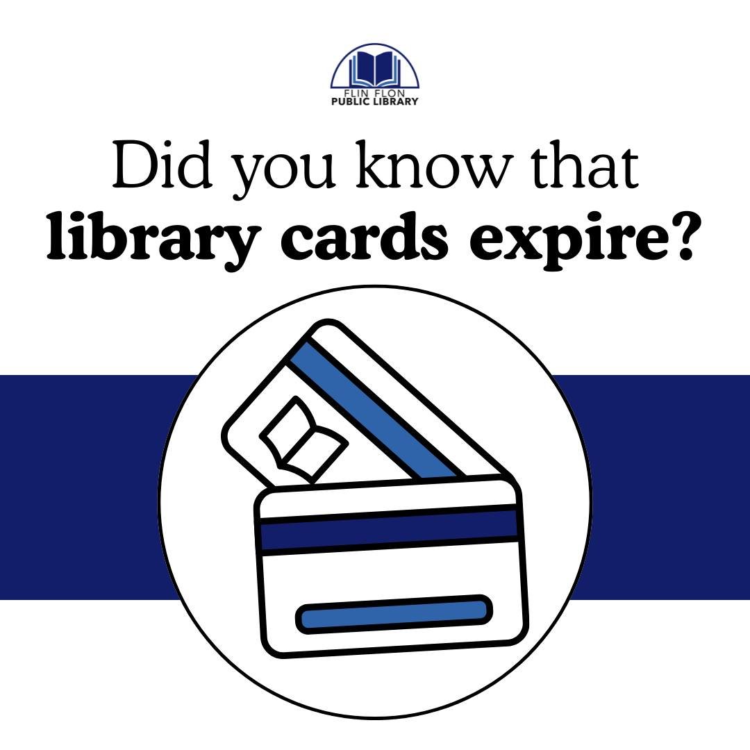Did you know that library cards expire? This is often the problem when Libby gives you the error message that you need verification from your library, or will not allow you to sign in. Library cards expire every two years for residents, and each year