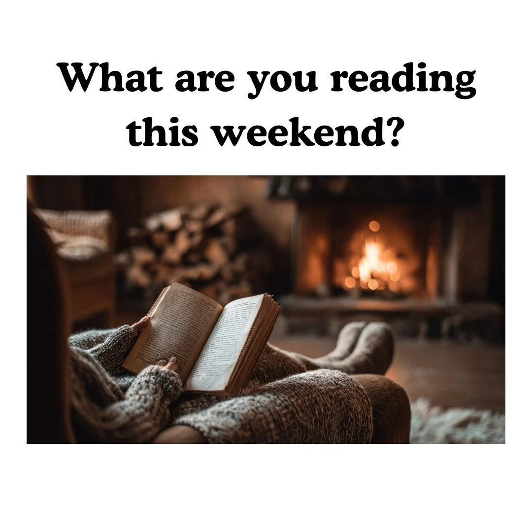 What are you reading this weekend? The library staff are reading:

LISA: &quot;Call of the Camino&quot; by Suzanne Redfearn
SAXANEE: &quot;The Primal of Blood and Bone (Blood &amp; Ash #6)&quot; by Jennifer L. Armentrout
JEN: &quot;Rebel Witch (Crims