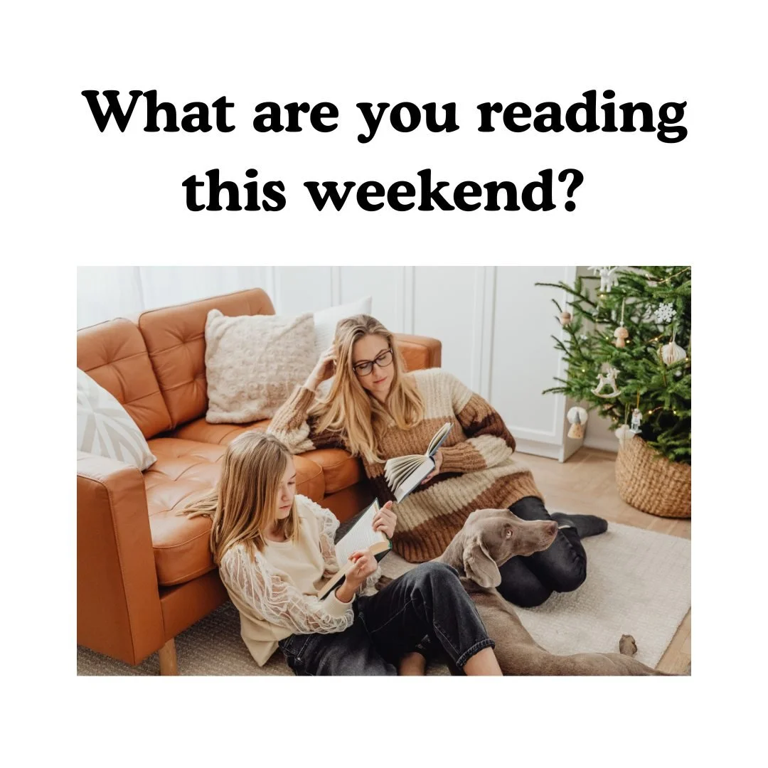 What are you reading this weekend? The library staff are reading:

SAXANEE: "Chasing the Wild" by Elliot Rose
LISA: "Heart the Lover" by Lily King
JEN: "Beach Reads and Deadly Deeds" by Allison Brennan