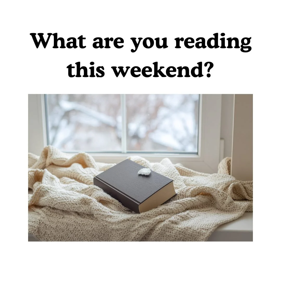 What are you reading this weekend? The library staff are reading:

LISA: "The Future Saints" by Ashley Winstead
JEN: "The Women in the Shadows" by Harriet Fox
SAXANEE: "Heated Rivalry (Game Changers #2)" by Rachel Reid