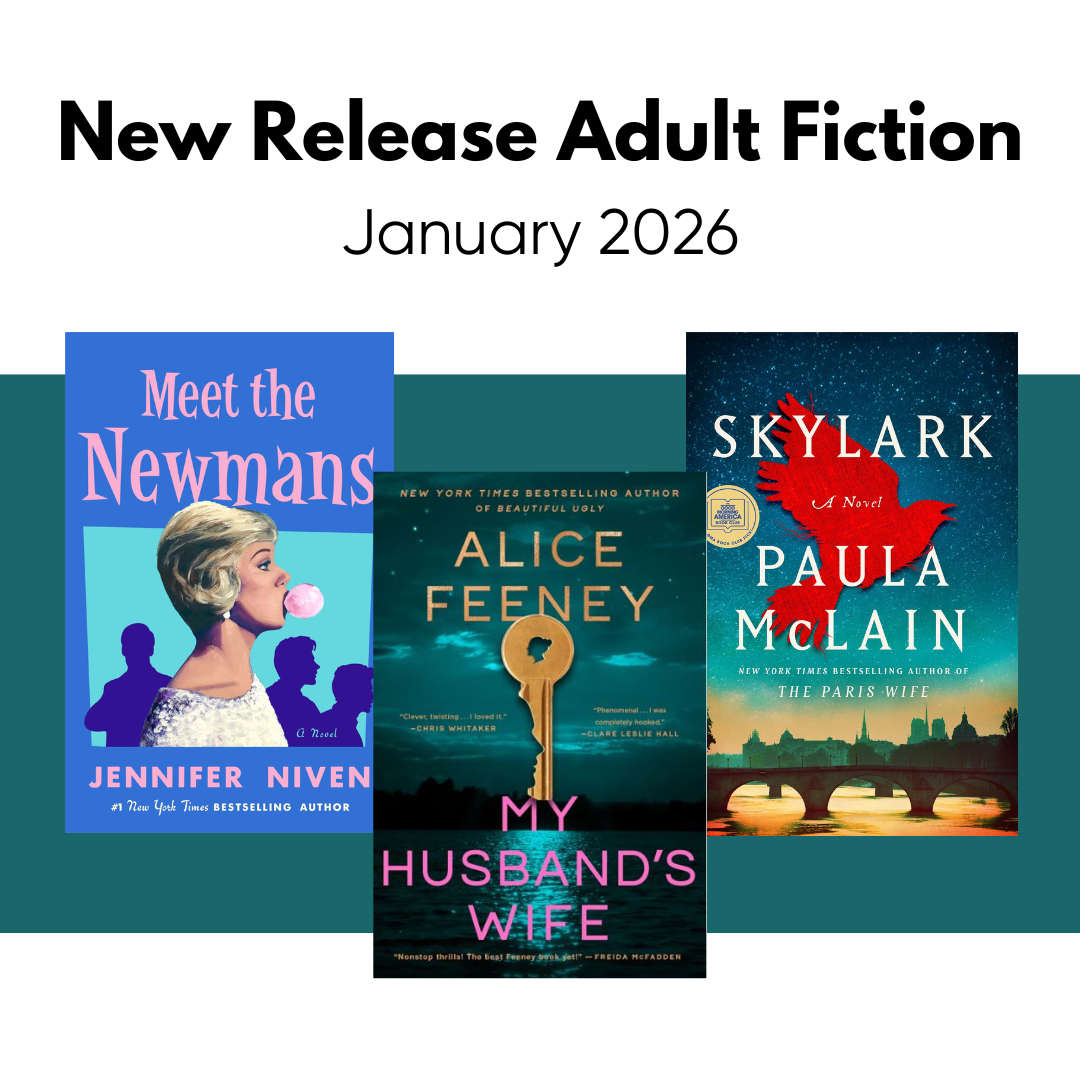 New Release Adult Fiction: January 2026
