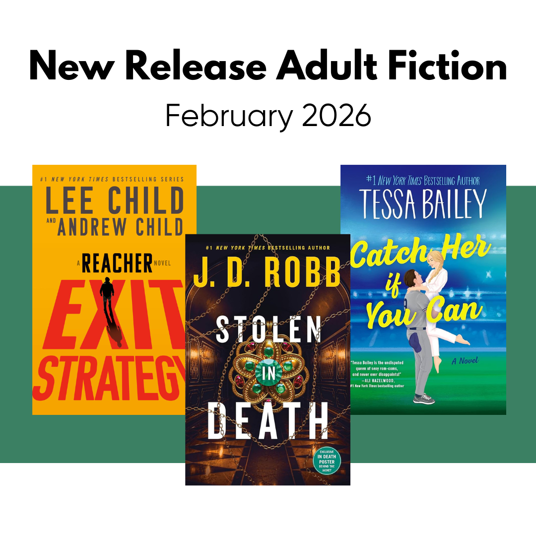 New Release Adult Fiction: February 2026