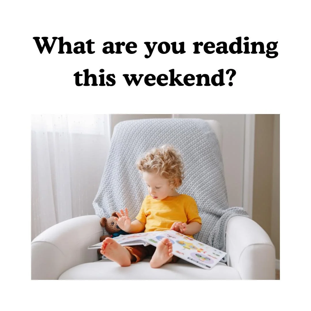 What are you reading this weekend?