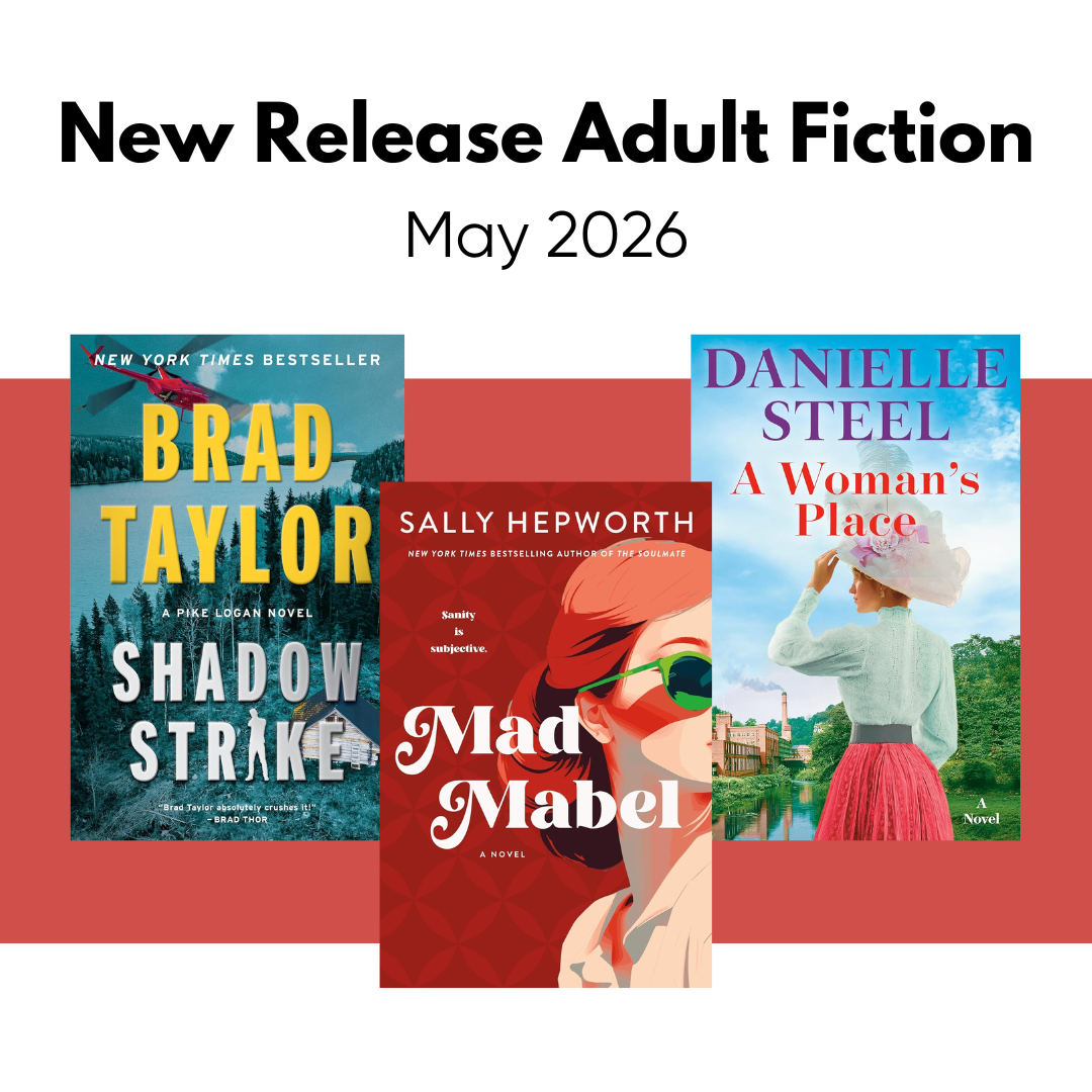 New Release Adult Fiction: May 2026