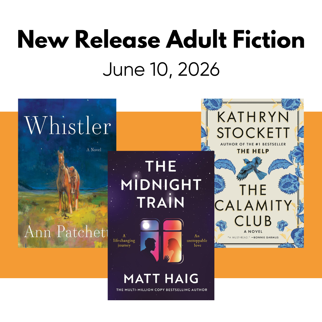 New Release Adult Fiction: June 9, 2026