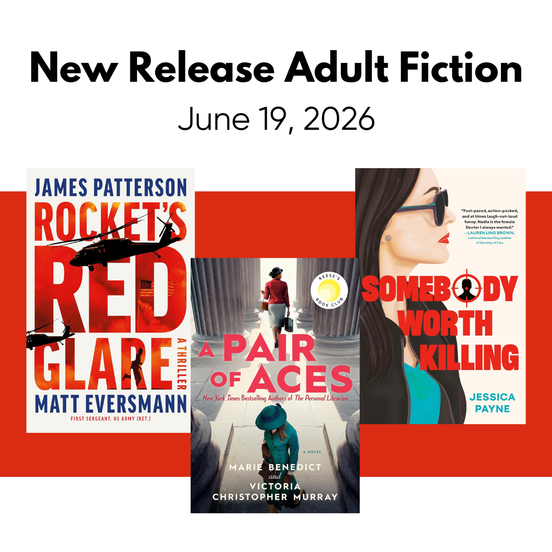 New Release Adult Fiction: June 19, 2026