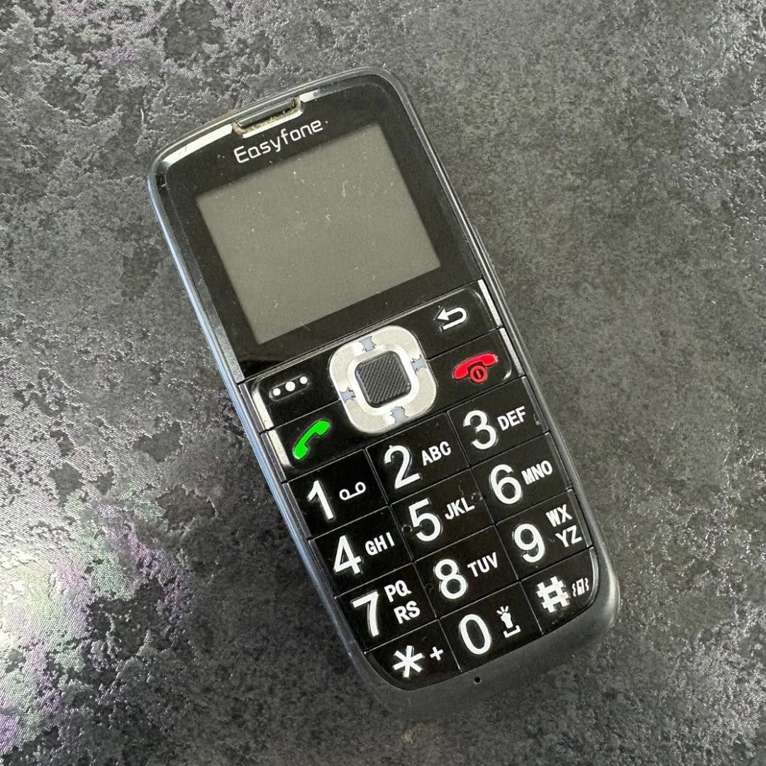 This phone was left at a computer station in the library this afternoon. We are open until 5:00 today.