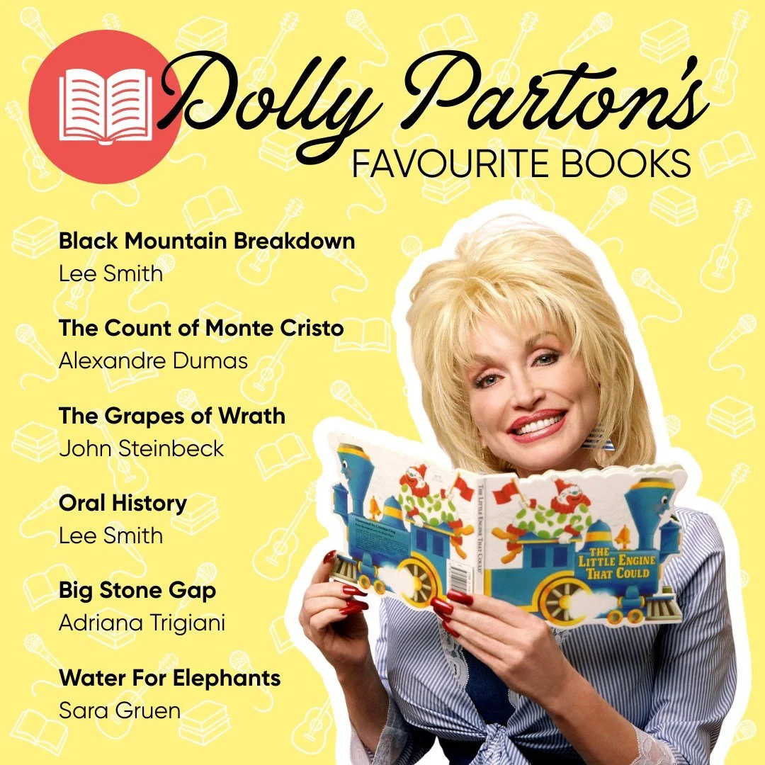 This week, the world lost a country music superstar, but Dolly Parton was also a champion of books, reading, and early childhood literacy. Growing up in a two-room log cabin as one of twelve kids, she confessed that her father's inability to read and