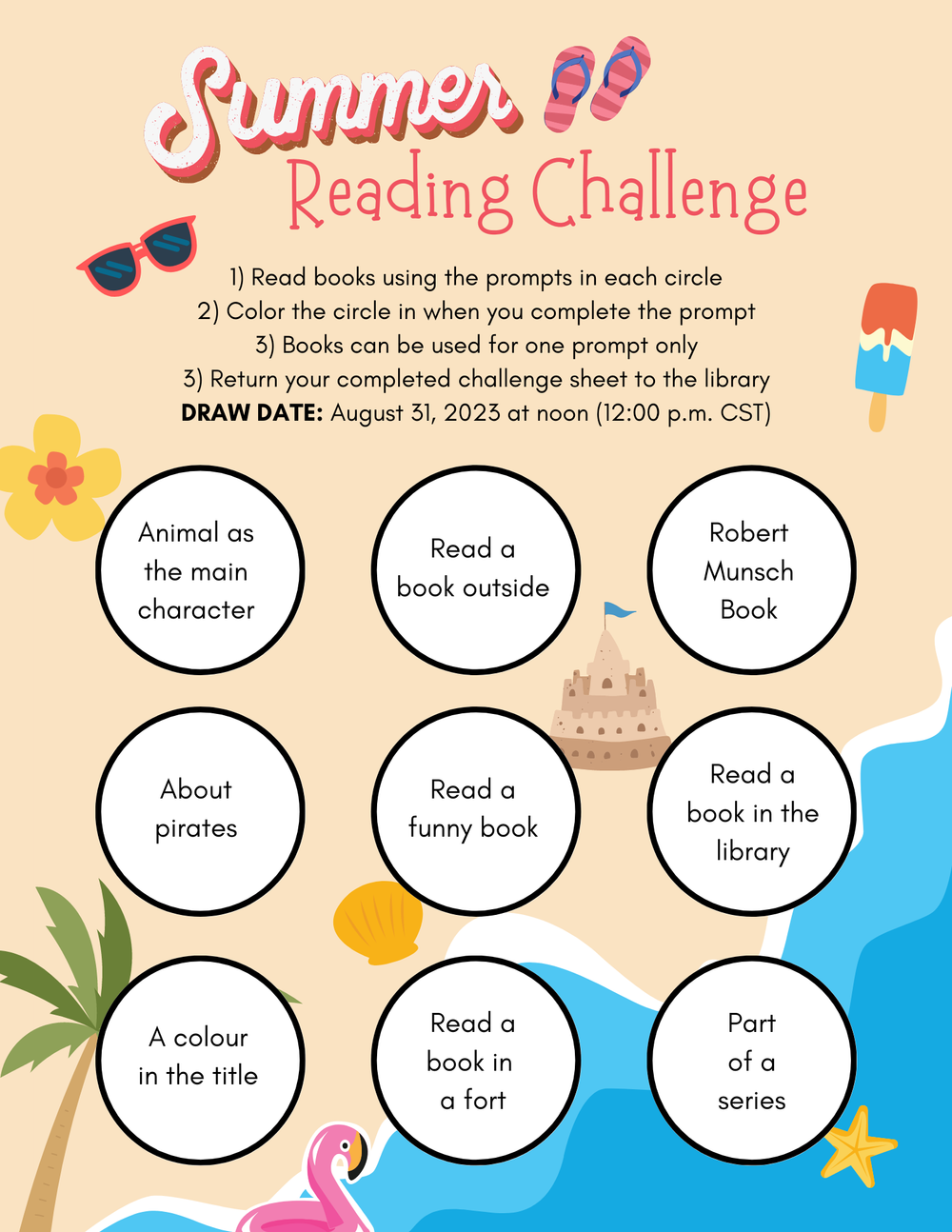 Kids Summer Reading Challenge — Flin Flon Public Library