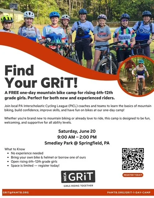 Girls Riding it Together (GRiT) 1-Day MTB Camp - FREE Event