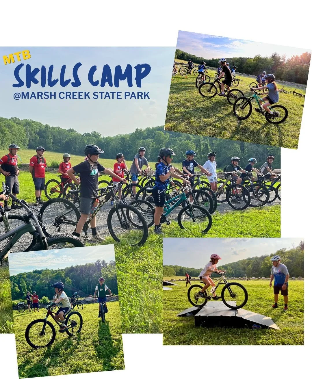 Skilling up at this year’s PICL MTB Skills Camp @ Marsh Creek