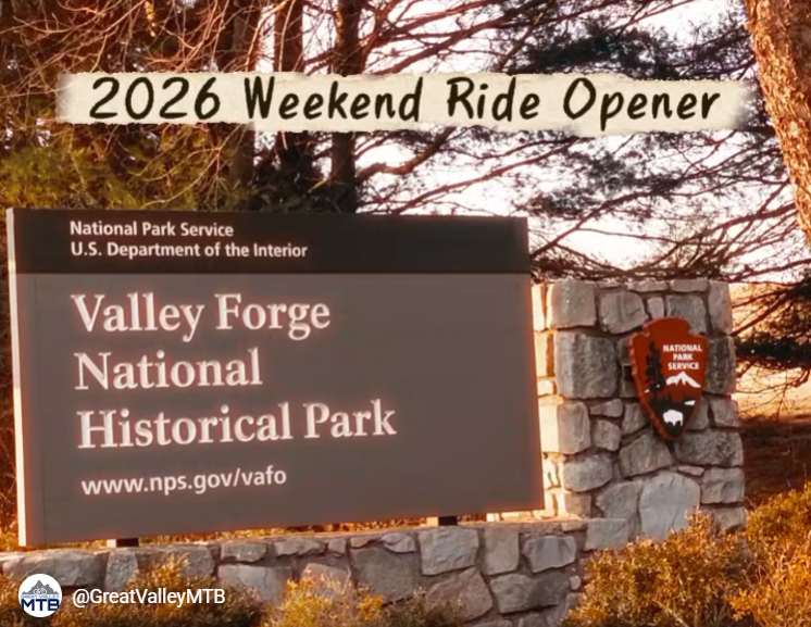 2026 Weekend Ride Opener at Valley Forge