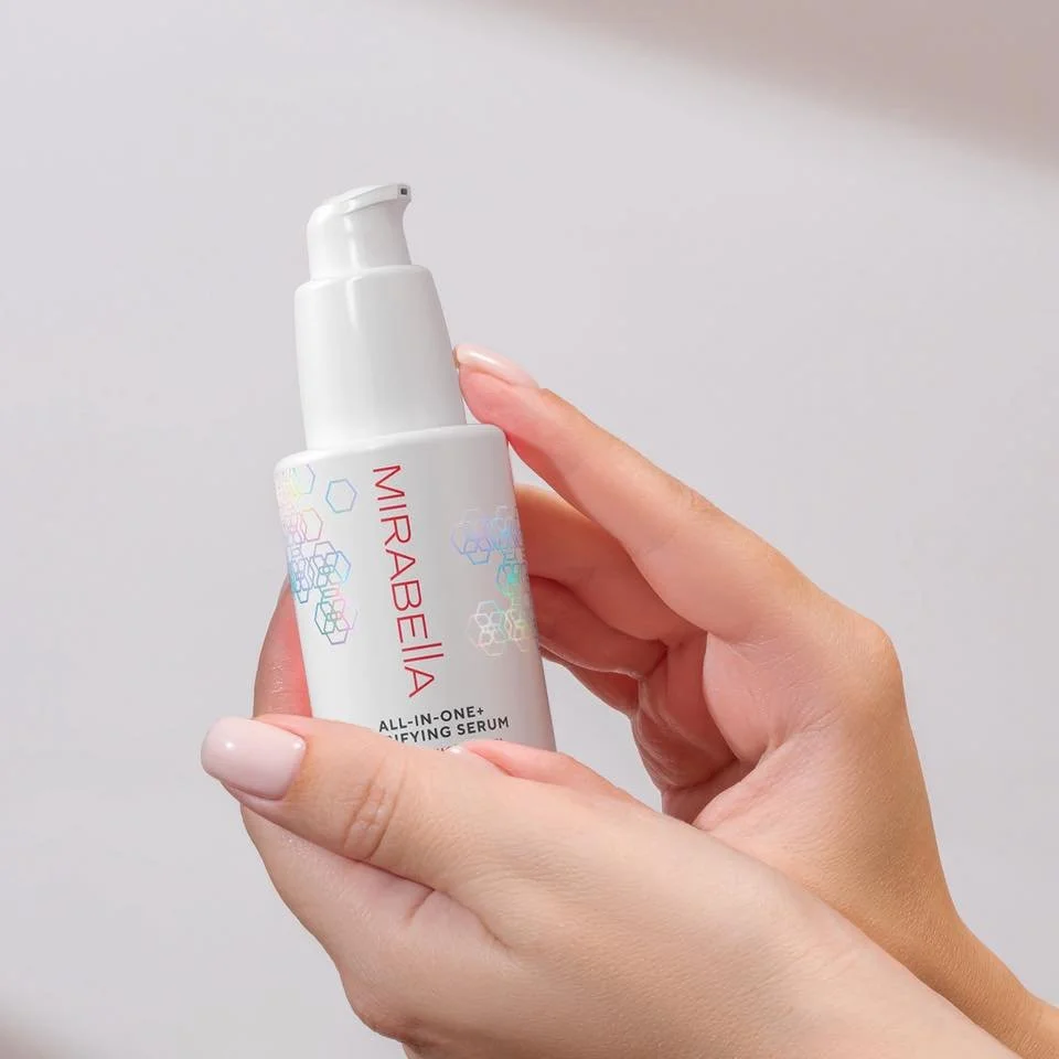✨ Transform your skin with Mirabella&rsquo;s All-in-One+ Clarifying Serum ✨
This powerhouse micro-peel combines Lactic, Glycolic &amp; Mandelic Acids to smooth texture, even tone, and fight signs of aging.

✔️ Hydrated, radiant skin in as little as 3