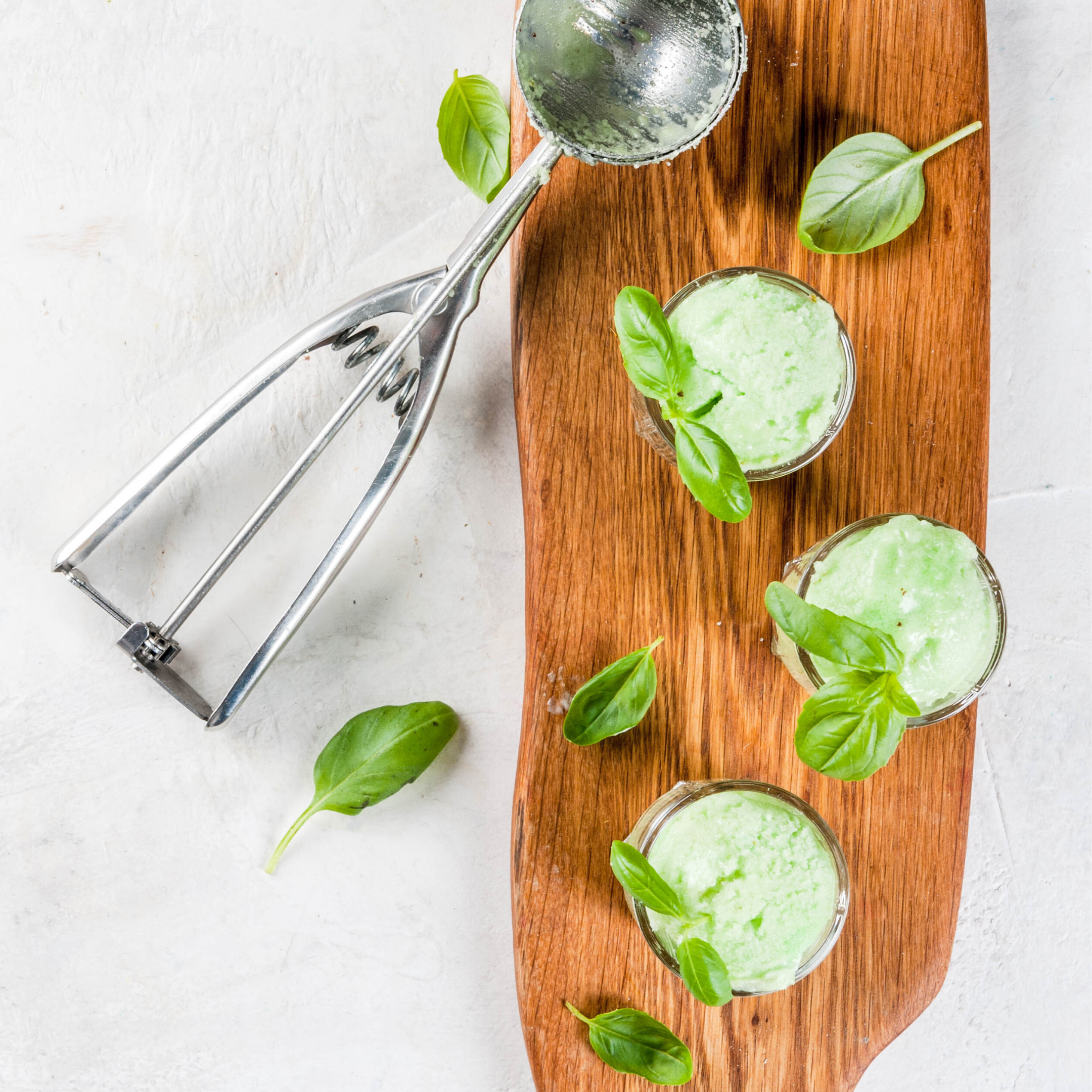 Basil Ice Cream