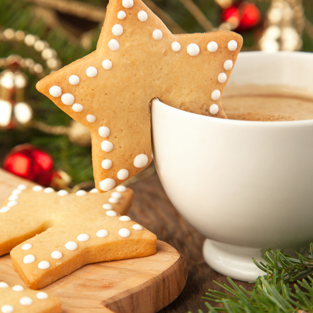 Classic Christmas Sugar Cookies, Olive Oil Style
