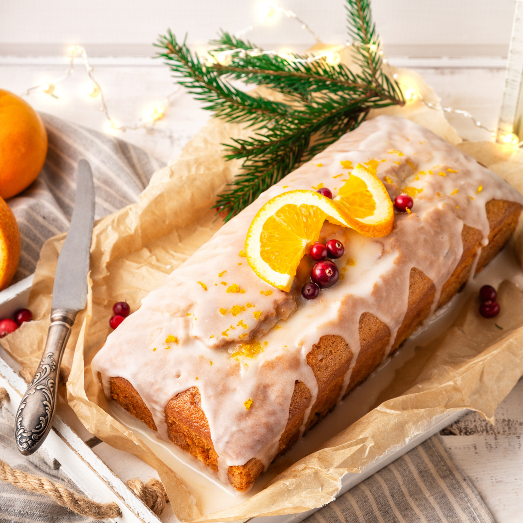 Cranberry Orange Olive Oil Cake