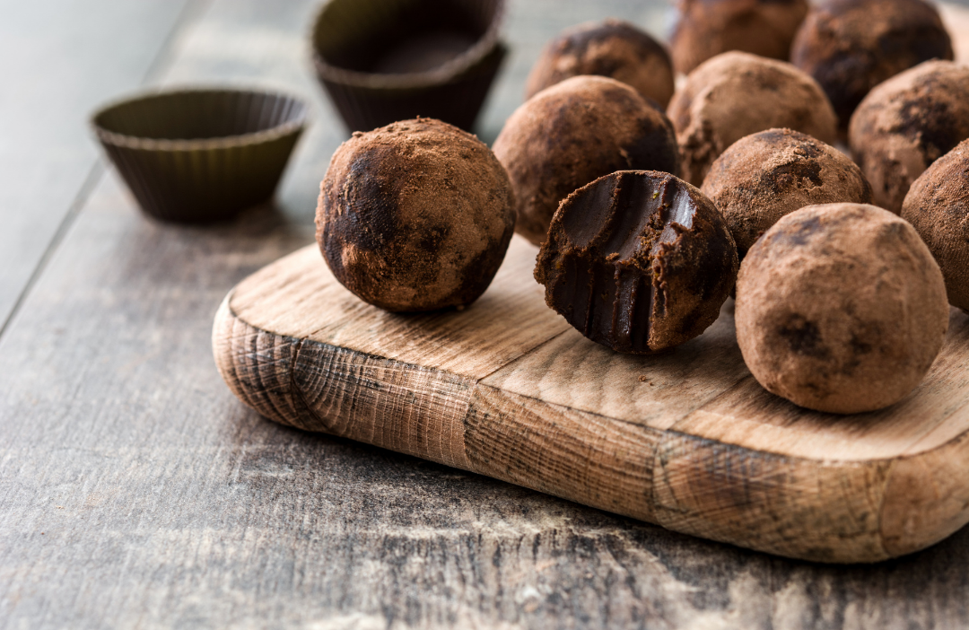 Chocolate Olive Oil Truffles