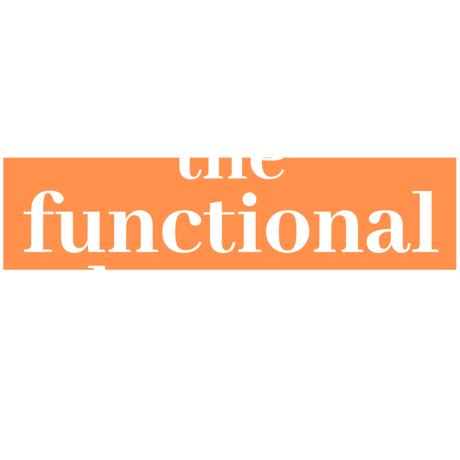 The Functional Man
