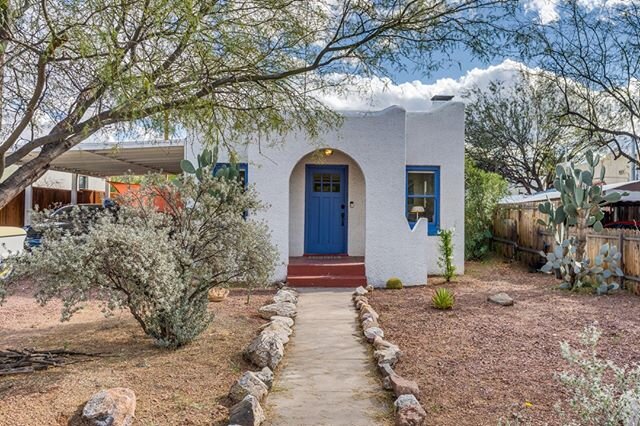 Looking for a slice of Old Tucson?  Check out this adorable and charming 1927 Historic Bungalow in Historic Feldman's Amended District. 1-2 Bd/1Ba, bonus room, great backyard and just minutes to U of A, Fourth Ave. shops and downtown. $232,500.  I've