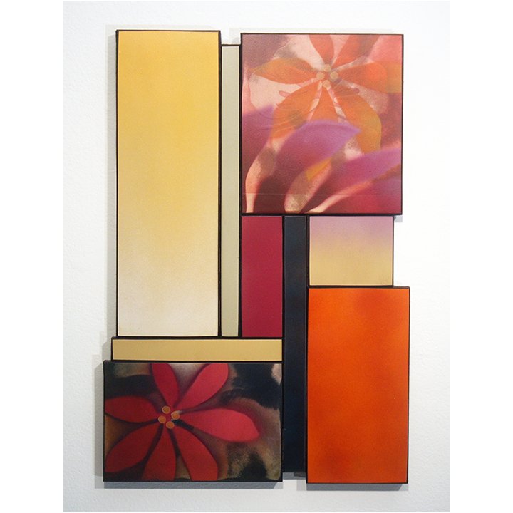 oil & enamel on wood panel 2015