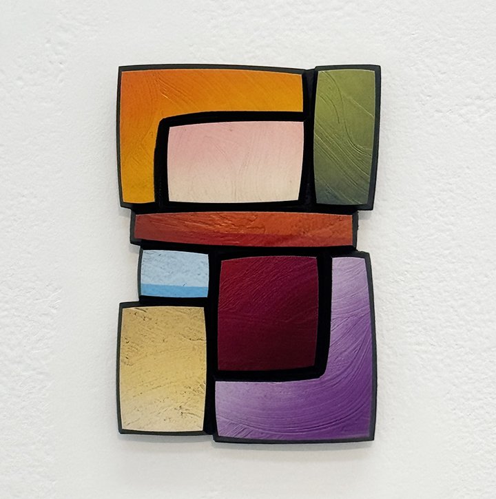 oil & enamel on wood panel  2026** 8 x 5.5 x .75"