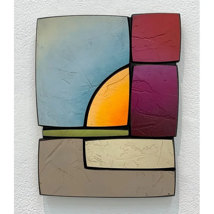 oil & enamel on wood panel
 2024