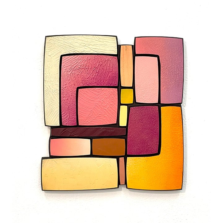 oil & enamel on wood panel  2026**