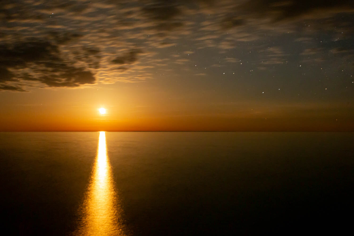 Moonrise on Lake Superior