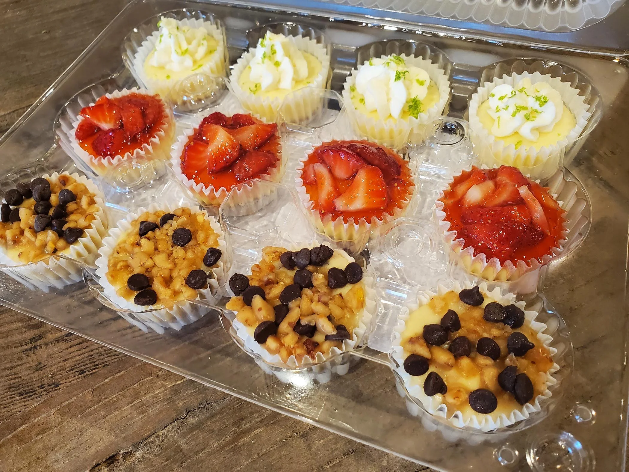 Choose Your Own Cheesecake Sampler (pick three flavors) — Say Cheese