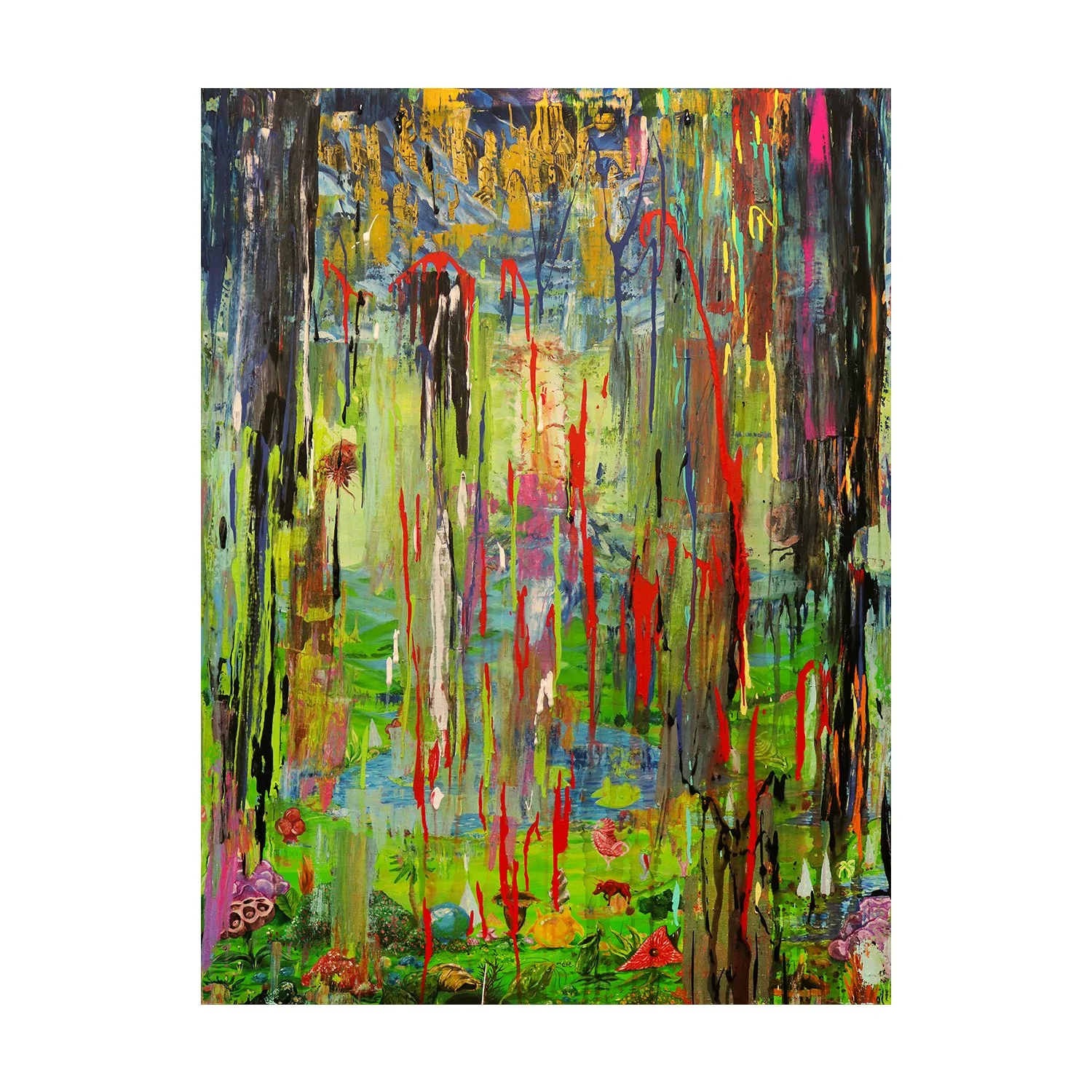 Divine Creation - Acrylic on Canvas (36x48)