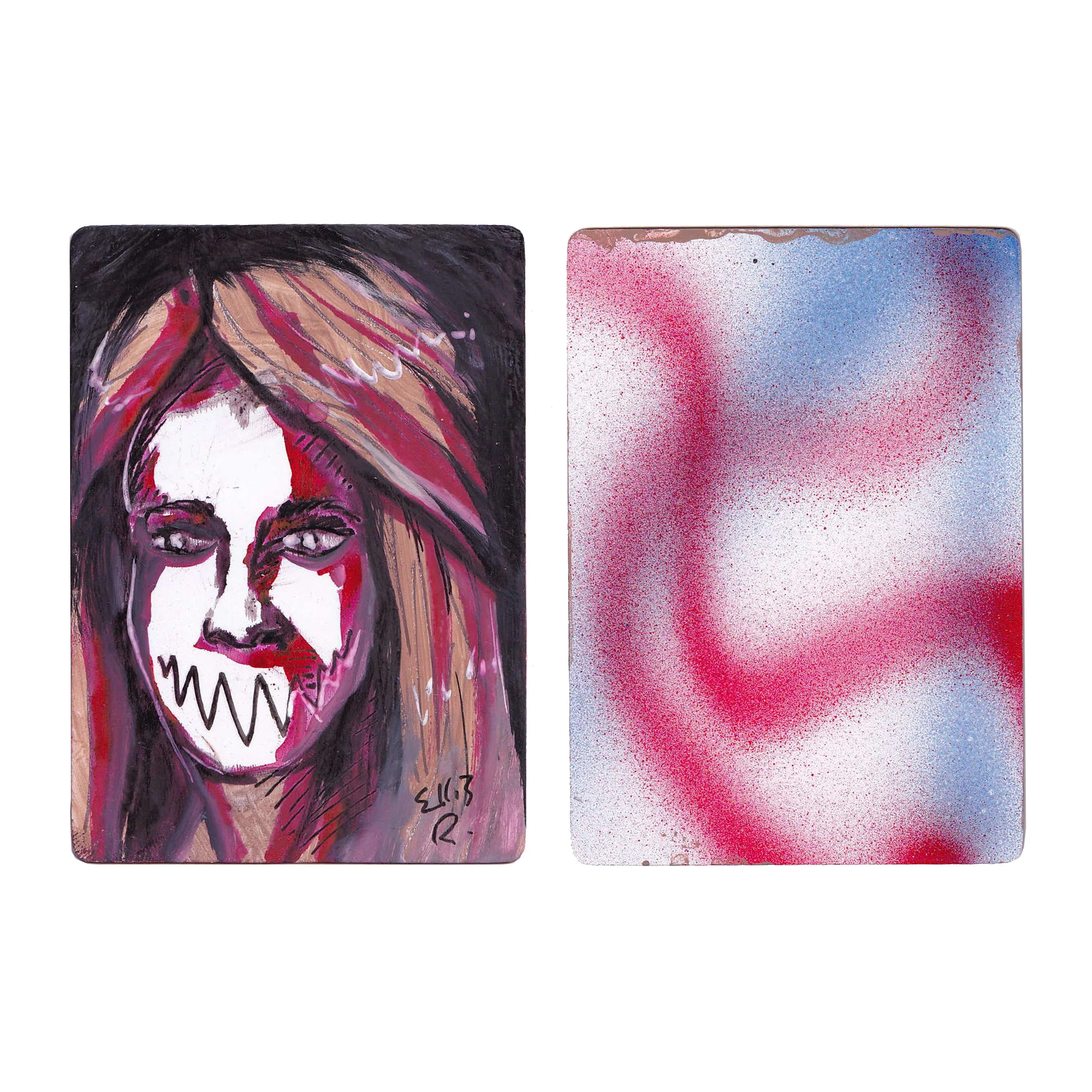 Artist Card #009 - Paper Scar Series